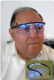 In recent years, scientists at Rensselaer Polytechnic Institute's Lighting Research Center and elsewhere have demonstrated that blue light is the most effective at stimulating the circadian system when combined with the appropriate light intensity, spatial distribution, timing and duration. A team at the Lighting Research Center has tested a goggle-like device designed to deliver blue light directly to the eyes to improve sleep quality in older adults. Credit: Rensselaer/LRC