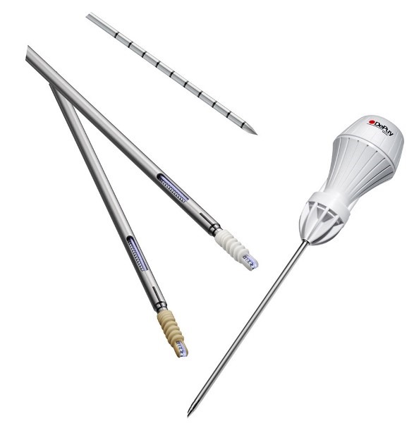 Small diameter dualthread suture anchor and new PTRC repair system