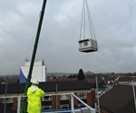 Medical Air Technology takes to the skies at the George Eliot hospital NHS trust