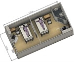 Viable SARS-CoV-2 aerosols detected in a hospital room with COVID-19 patients