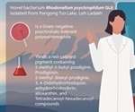 Novel cold-tolerant bacterium produces a red bio-pigment with germ-killing properties