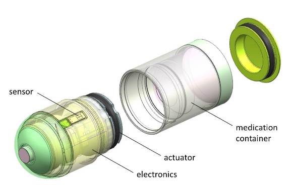 Medimetrics IntelliCap drug delivery capsule