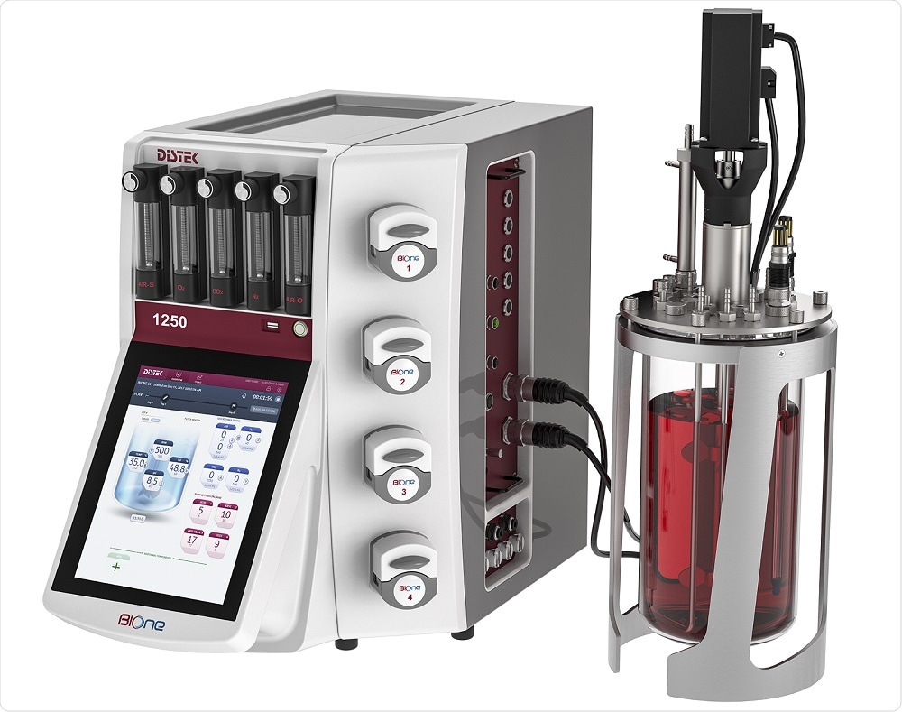 Distek, Inc. launches revolutionary benchtop scale bioreactor