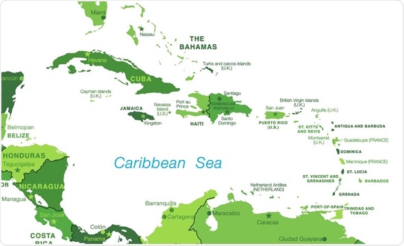 caribbean countries to visit without vaccine