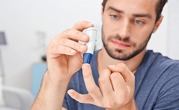 Diabetes in Men Man with diabetes
