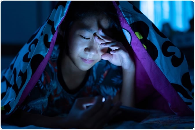 Blue light can affect your sleep and potentially cause disease. - Image Credit: My Life Graphic / Shutterstock