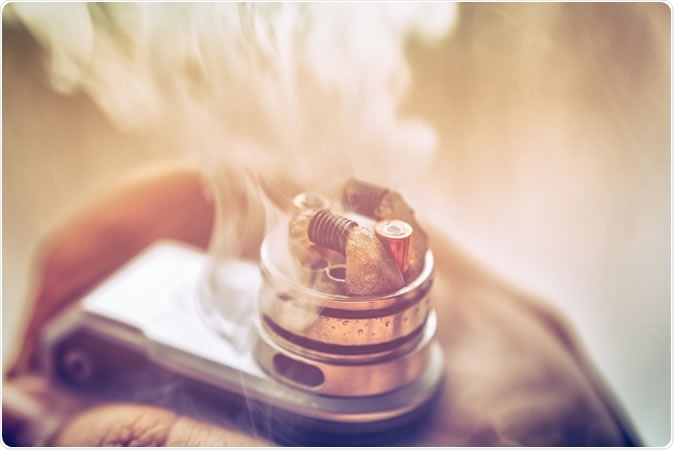 Vaping nicotine linked to lung cancer