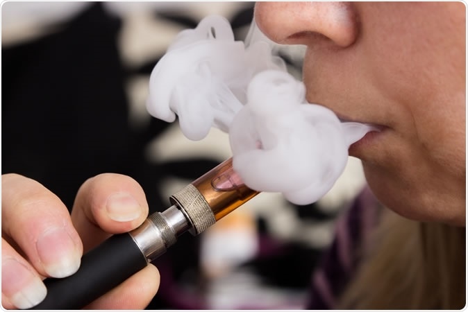 Lung inflammation in a case of a 16-year-old linked to vaping