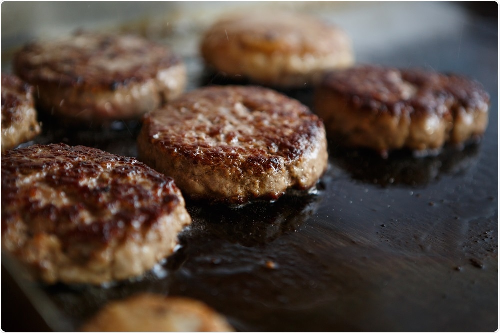 Burgers form part of the western diet