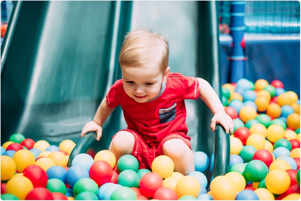 Children playing in ball pits may be at serious risk of microbial infection