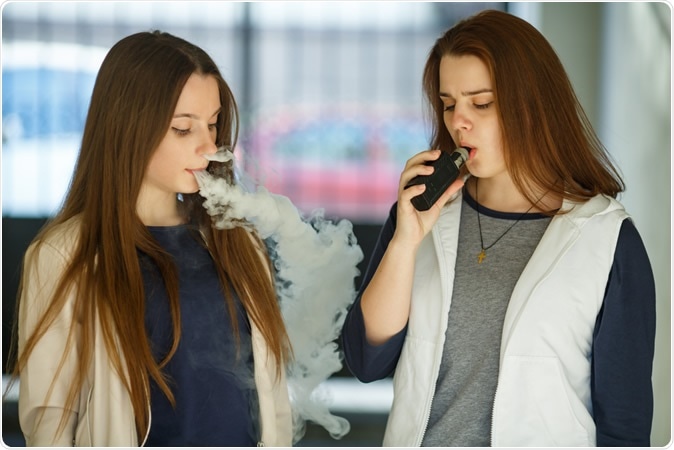 CDC warns against vaping after series of lung-disease cases. Image Credit: Aleksandr Yu / Shutterstock