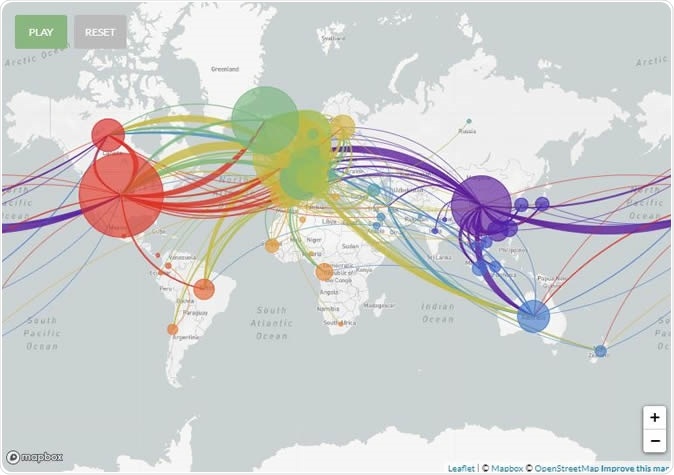 Genomic epidemiology of a novel coronavirus. Image Credit: Nextstrain