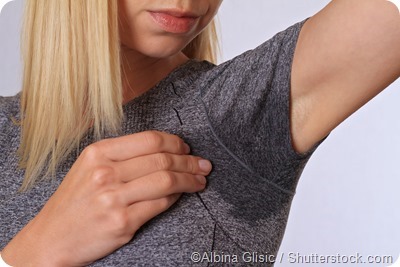armpit sweat women