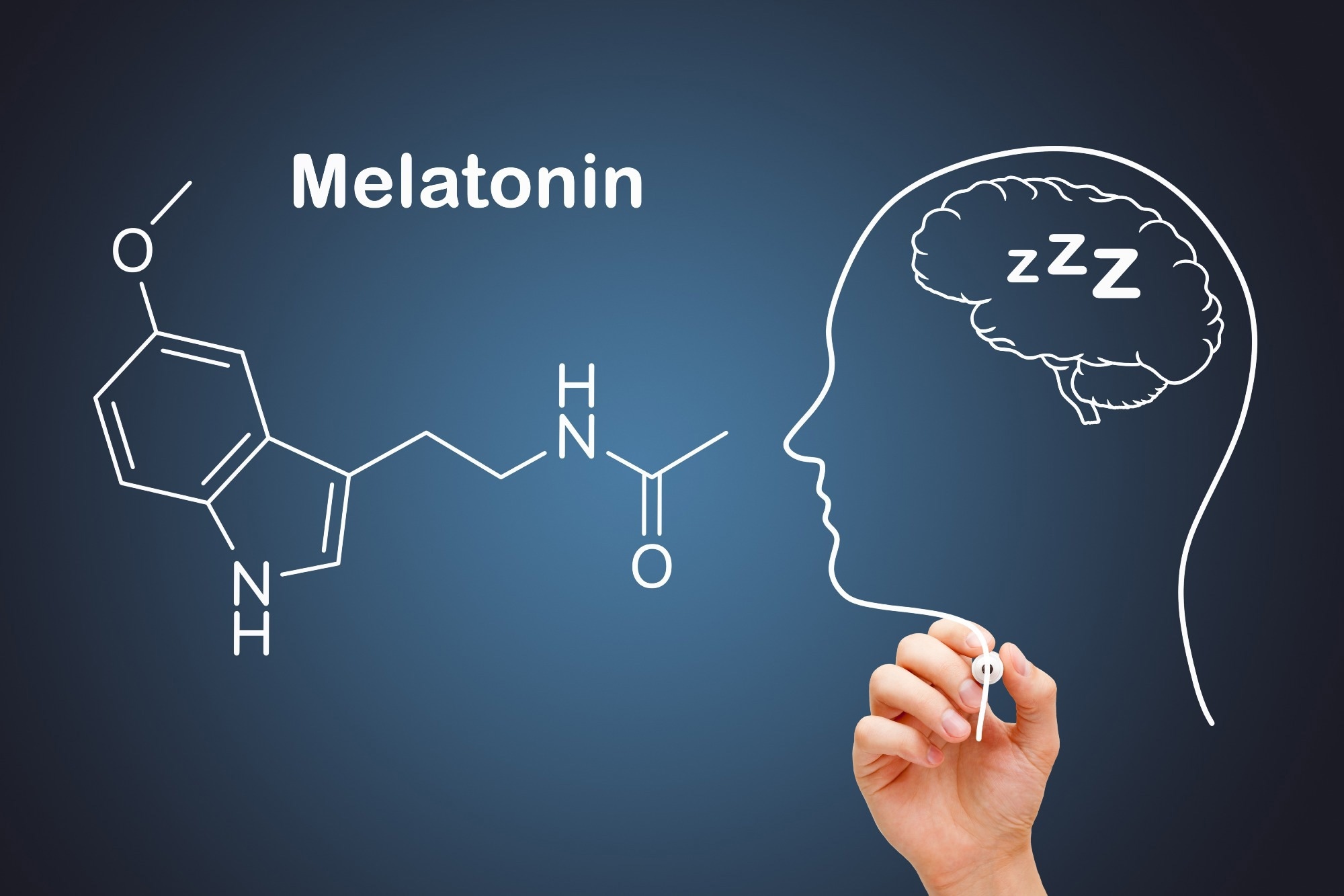 Melatonin chemical structure