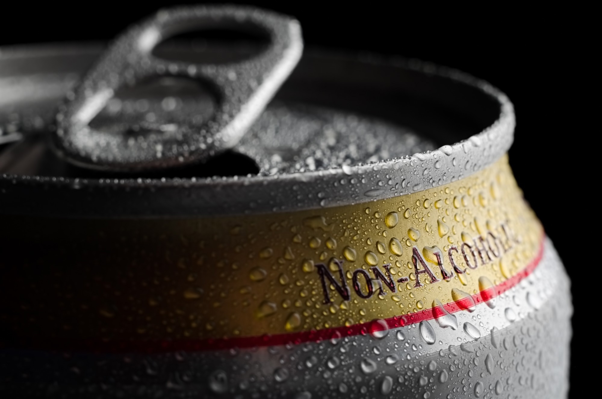 Non-alcoholic beer can