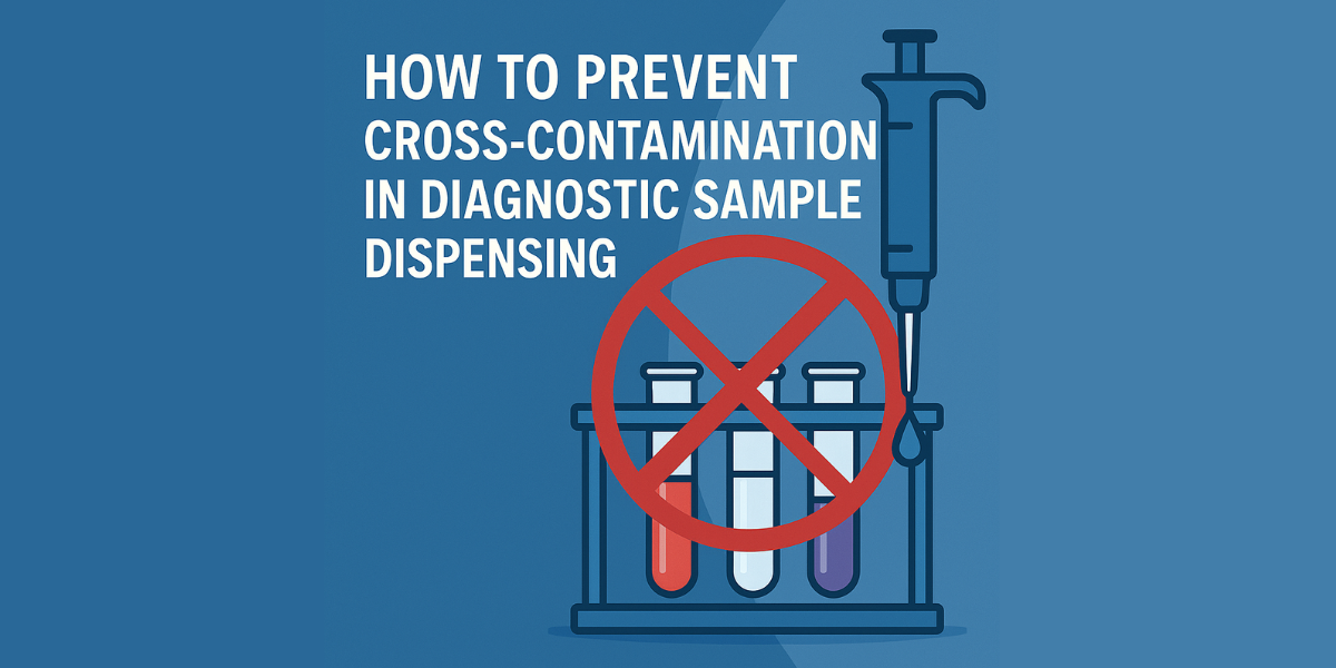Avoiding cross-contamination in diagnostic labs in the case of sample dispensing