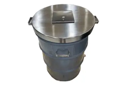 Shielded decay drums