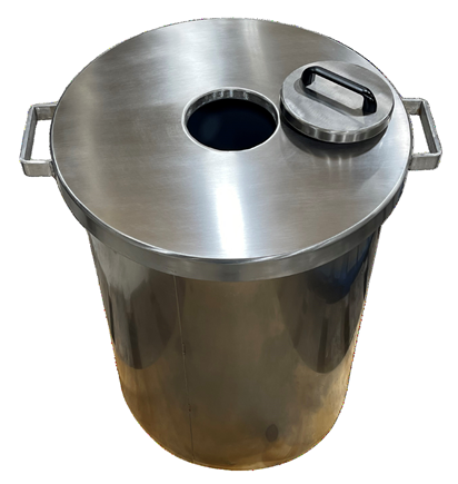 Shielded sharps disposal systems