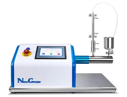 High-pressure homogenizer.