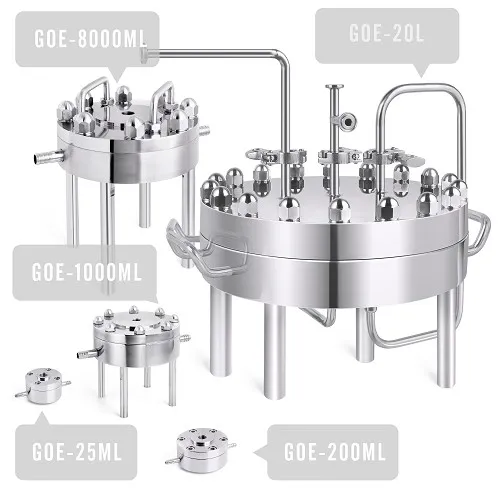 Online liposome extruders