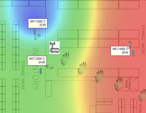 Data logging software for environmental monitoring