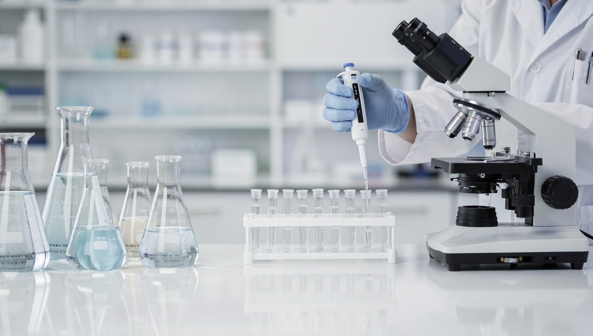 A picture of a research lab