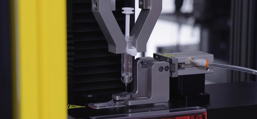 Instron equipment