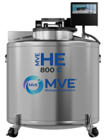MVE HE 800C Series for compact cryogenic sample storage