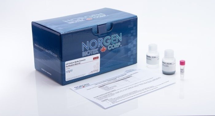 Kit for cell culture media exosome purification