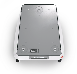 Top down photo of sterimove robot.