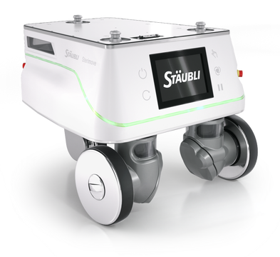 Product image of the open top robot for easy cleaning.