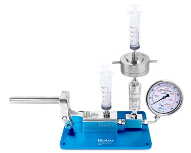 HandGenizer combines with Genizer extruder to achieve liposome extrusions.