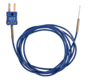 Blue temperature probe