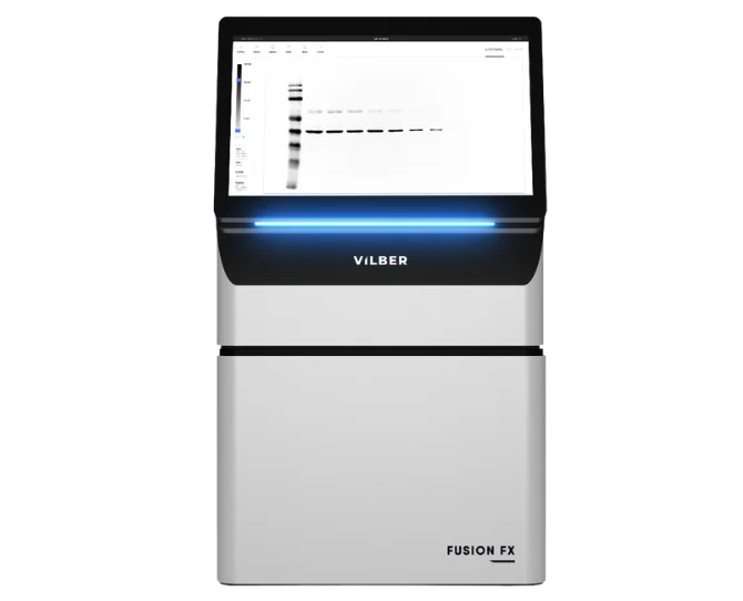 Product image of the Fusion western blot analyzer for protein detection