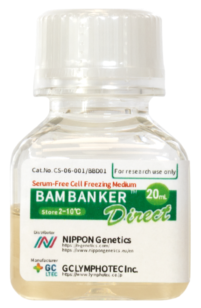 Bambanker Range: Serum-free cryopreservation media