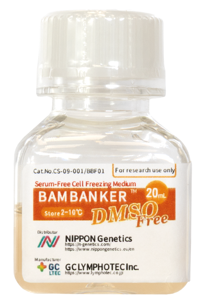 Bambanker Range: Serum-free cryopreservation media