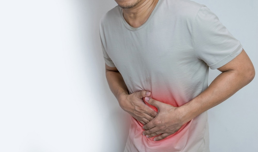 where is gastric pain located
