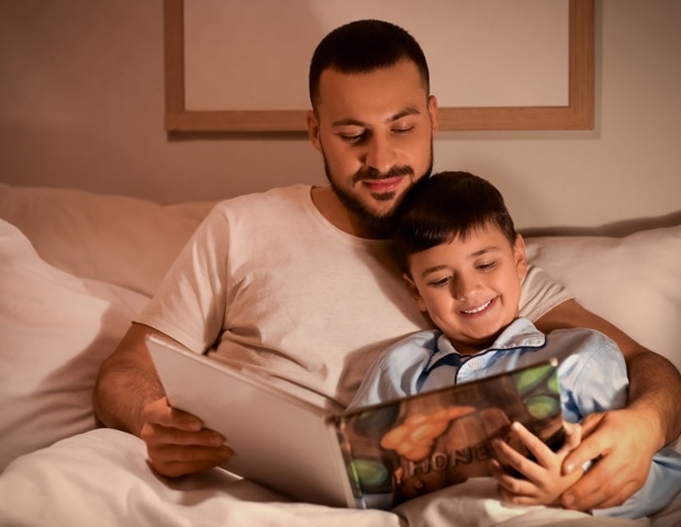 Reading to young children each night improves empathy and creative thinking