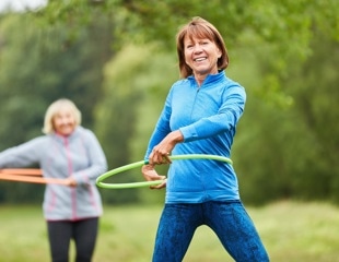 Regular aerobic exercise slows a key marker of brain aging in midlife