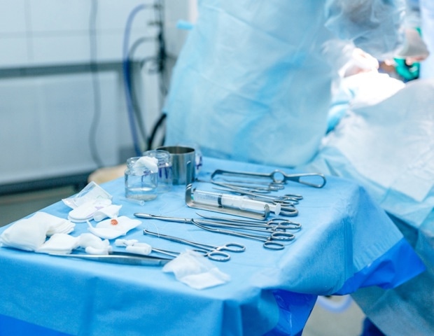 Dropped surgical implants are contaminated instantly and alcohol does not fix it