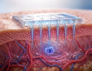 Cosmetic microneedles deliver actives where creams struggle