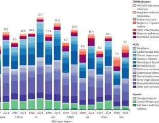 Longer lives now come with more years spent in poor health worldwide