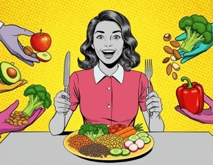 What happens to body fat when people follow the Eatwell Guide?