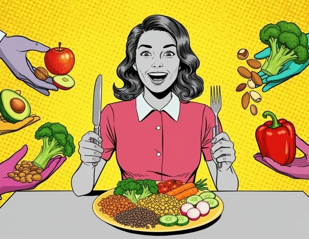 What happens to body fat when people follow the Eatwell Guide?