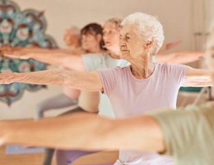Yoga with a cognitive twist showed some intriguing benefits in older adults