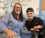 Innovative synthetic artificial skin gives young double amputee his childhood back