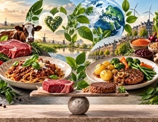 Shoppers valued healthier, greener foods, but still chose meat
