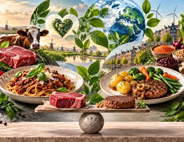 Shoppers valued healthier, greener foods, but still chose meat