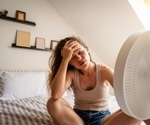 A hot night changed sleep, anxiety and stress markers