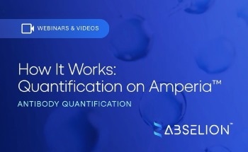 Antibody quantification on Amperia™ using an inverse occupancy assay